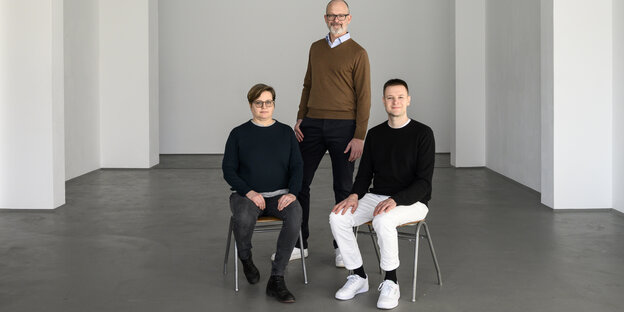 Die drei Macher des Berlin Program for Artists Die drei Macher des Berlin Program for Artists
