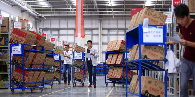 Alibaba-Logistikzentrum in Suzhou Alibaba-Logistikzentrum in Suzhou