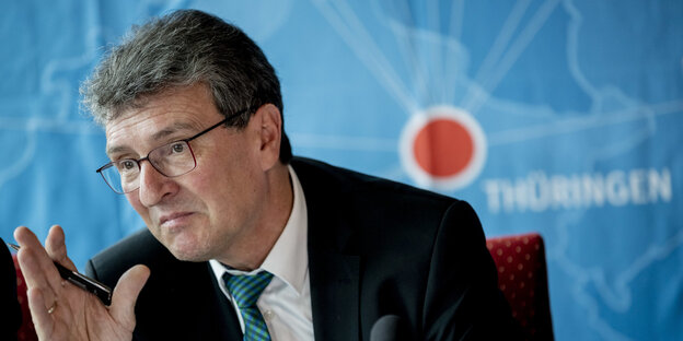 Thüringens grüner Justizminister Dieter Lauinger (Grüne) Thüringens grüner Justizminister Dieter Lauinger (Grüne)
