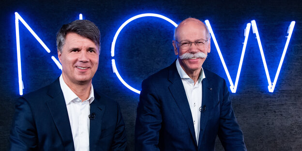 Krüger und Zetsche vereint. Krüger und Zetsche vereint.