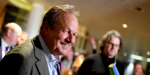 Ein lächelnder Mann, Frank Bsirske Ein lächelnder Mann, Frank Bsirske