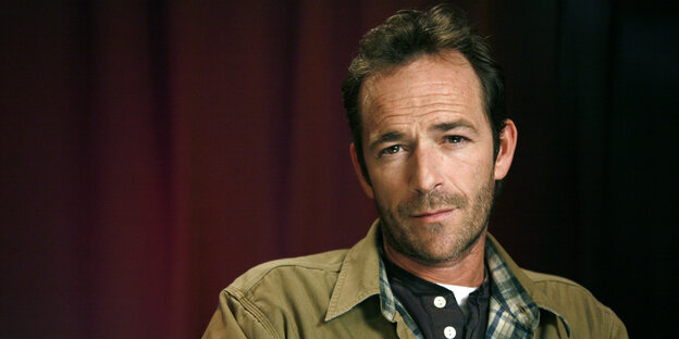 Beverly Hills, 90210-Serienstar Luke Perry im Portrait Beverly Hills, 90210-Serienstar Luke Perry im Portrait