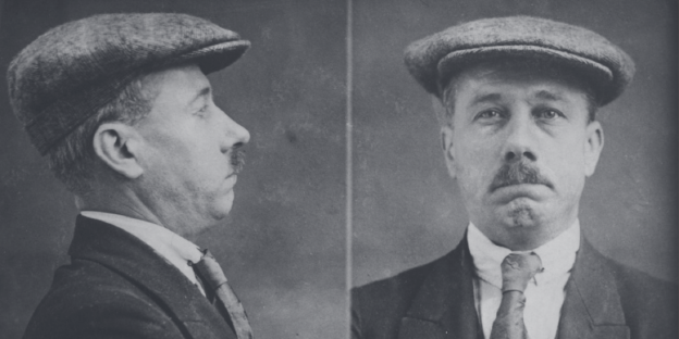 B. Traven alias Ret Marut im Poizeifoto B. Traven alias Ret Marut im Poizeifoto