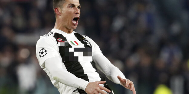 Cristiano Ronaldo posiert Cristiano Ronaldo posiert
