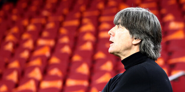 Porträt Jogi Löw im Profil Porträt Jogi Löw im Profil