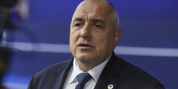 Etwas zerknirscht: Bulgariens Regierungschef Bojko Borisow Etwas zerknirscht: Bulgariens Regierungschef Bojko Borisow