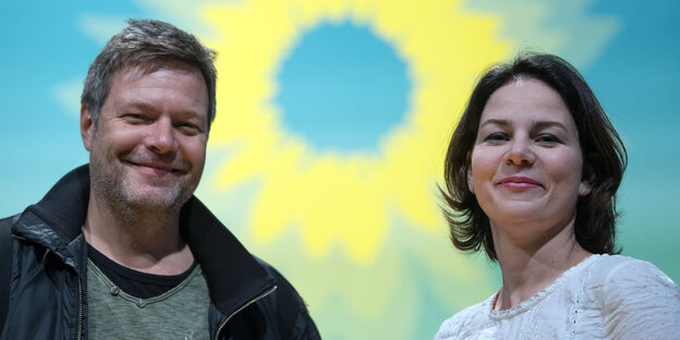 Annalena Baerbock und Robert Habeck