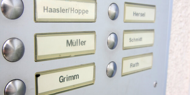 Klingelschilder Klingelschilder