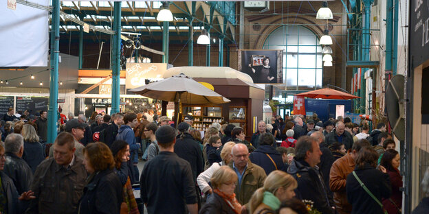 Blick in die Markthalle Neun Blick in die Markthalle Neun