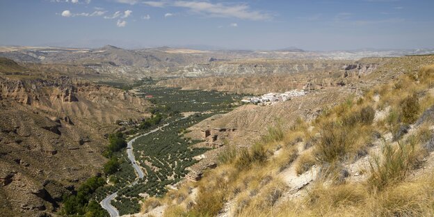 Landschaftsbild der Provinz Granada Landschaftsbild der Provinz Granada