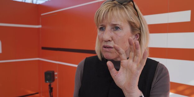 Ines Geipel auf der Leipziger Buchmesse Ines Geipel auf der Leipziger Buchmesse