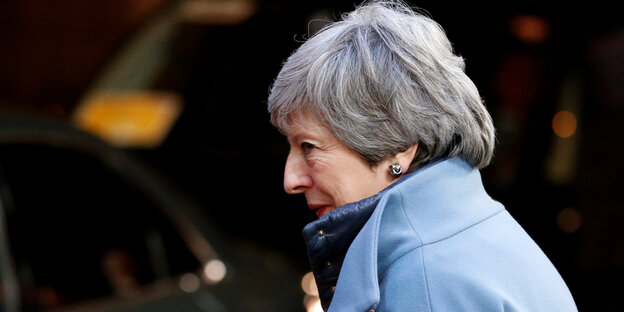 Die britische Premierministerin Theresa May Die britische Premierministerin Theresa May