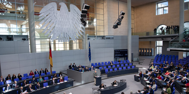 Sitzung mit Parlamentariern im Bundestag Sitzung mit Parlamentariern im Bundestag