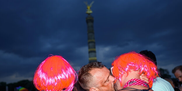 Küsse auf dem CSD in Berlin 2018 Küsse auf dem CSD in Berlin 2018