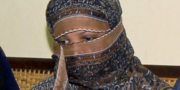 Verschleierte Asia Bibi Verschleierte Asia Bibi