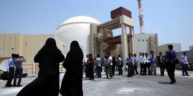 Umstrittene Atomanlage im iranischen Buschehr Umstrittene Atomanlage im iranischen Buschehr