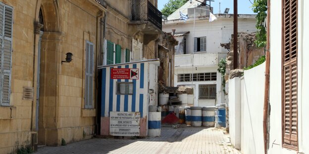 Grenzgebiet in Nikosia Grenzgebiet in Nikosia