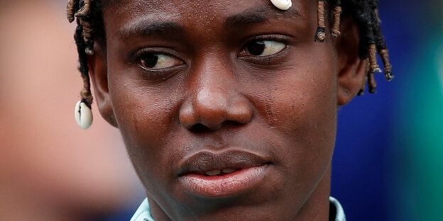 Porträt von Asisat Oshoala Porträt von Asisat Oshoala