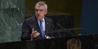 Thomas Bach in New York