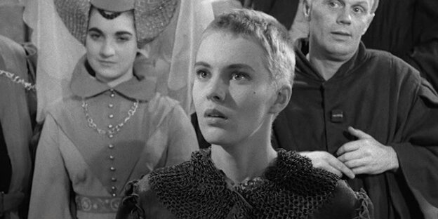 Jean Seberg in Otto Premingers Film „Saint Joan“ (1956)
