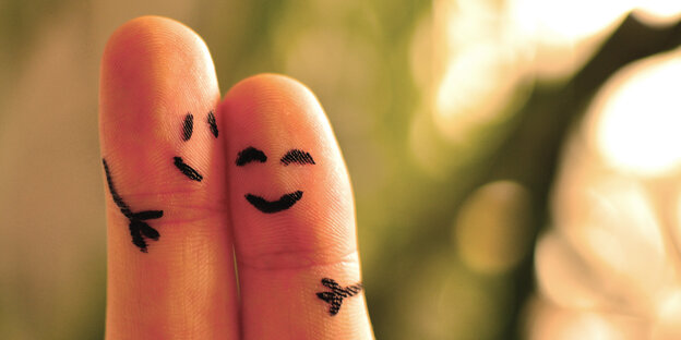 Flirtende Finger Flirtende Finger
