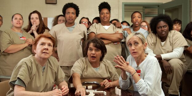 Gefängnisinsassinnen aus "Orange is the new black" Gefängnisinsassinnen aus "Orange is the new black"