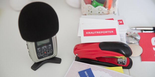 Büromaterial Krautreporter Büromaterial Krautreporter