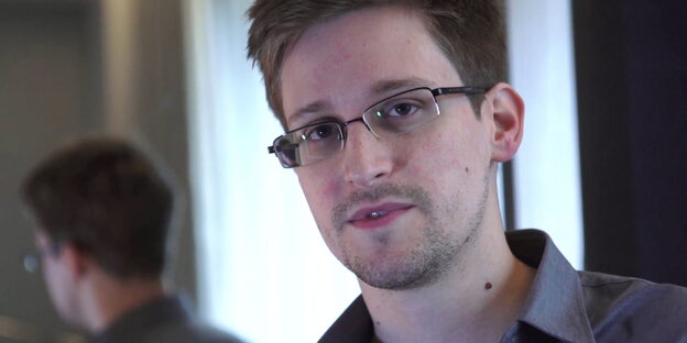 Foto von Edward Snowden Foto von Edward Snowden