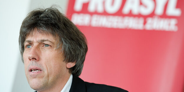 Günter Burkhardt, Geschäftsführer von Pro Asyl. Günter Burkhardt, Geschäftsführer von Pro Asyl.