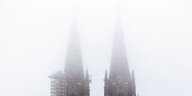 Kölner Dom im Nebel