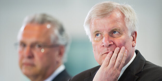 Porträt Horst Seehofer Porträt Horst Seehofer
