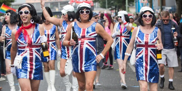 Tanzgruppe beim CSD