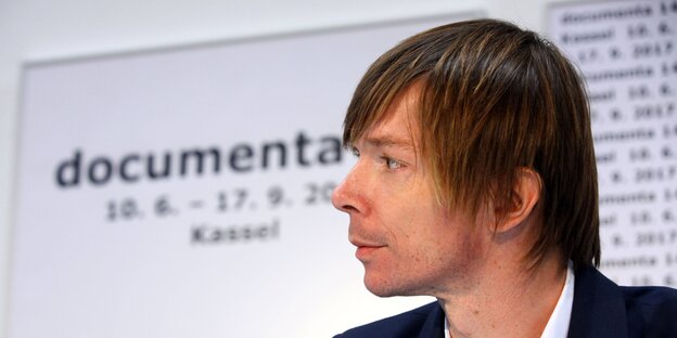 Adam Szymczyk, der Leiter der Dokumenta 14. Adam Szymczyk, der Leiter der Dokumenta 14.