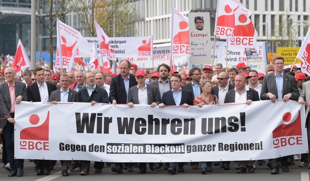 Pro-Braunkohle-Demo in Berlin Pro-Braunkohle-Demo in Berlin