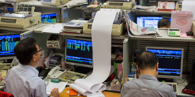 Börse in Honkong Börse in Honkong