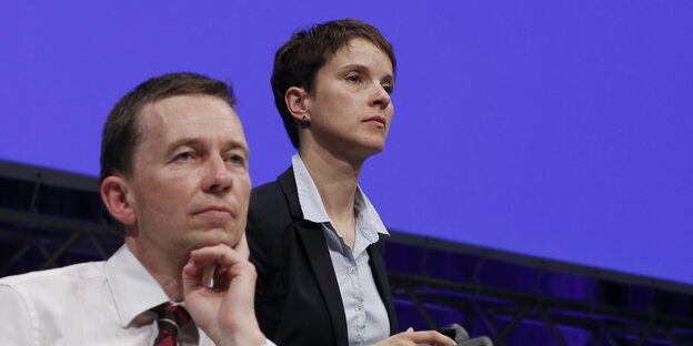Bernd Lucke und Frauke Petry Bernd Lucke und Frauke Petry
