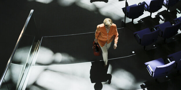 Angela Merkel im Bundestag Angela Merkel im Bundestag