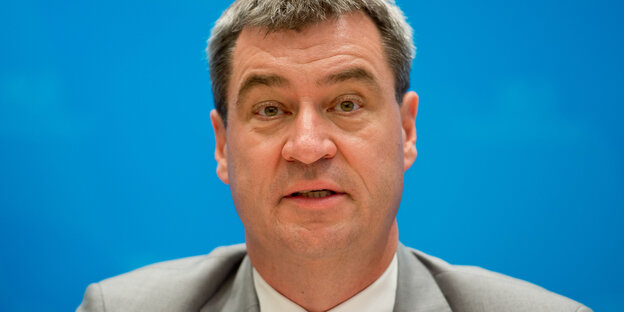 Bayerns fränkischer Finanzminister Markus Söder (CSU). Bayerns fränkischer Finanzminister Markus Söder (CSU).