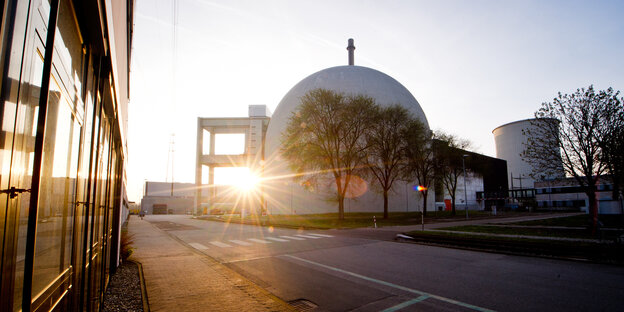 Das Atomkraftwerk Biblis