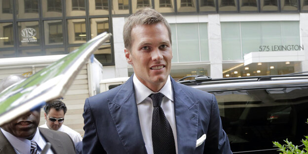 Tom Brady im Anzug Tom Brady im Anzug