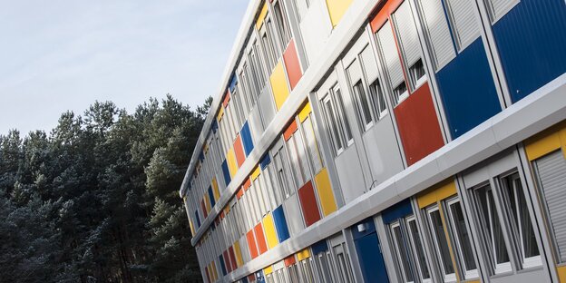 Neues Flüchtlingsheim in Berlin Neues Flüchtlingsheim in Berlin
