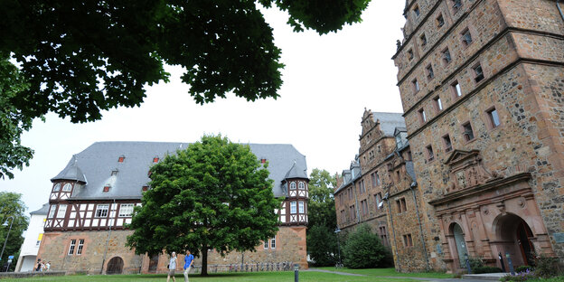 Der Campusbereich der Justus-Liebig-Universität in Gießen.