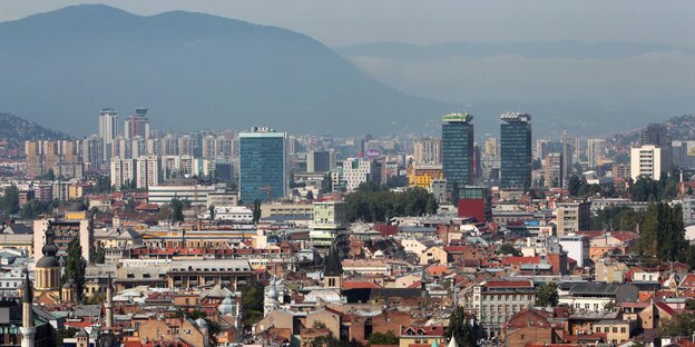 Stadtbild Sarajevos Stadtbild Sarajevos