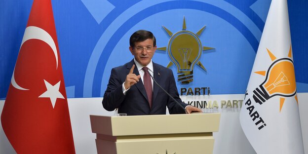 Premierminister Ahmet Davutoglu Premierminister Ahmet Davutoglu