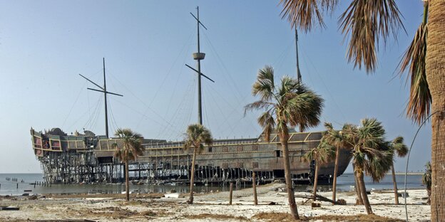 Schiffswrack vor Biloxi Schiffswrack vor Biloxi