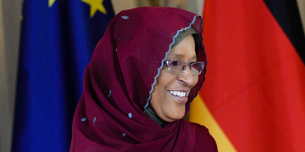 Tschads Botschafterin in Deutschland Mariam Ali Moussa