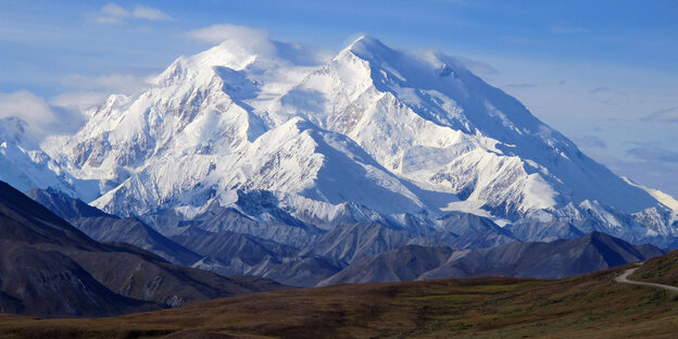 Ansicht des Denali in Alaska Ansicht des Denali in Alaska