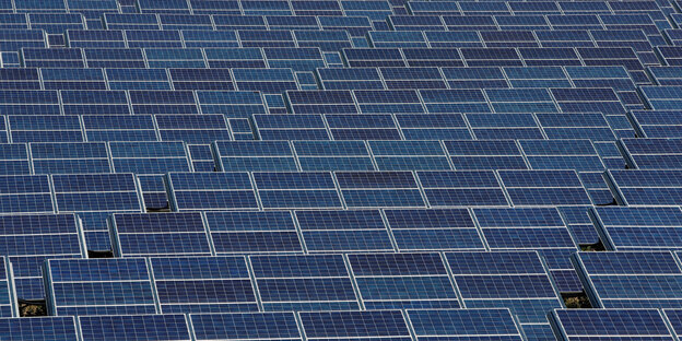 Der Photovoltaikpark im französischen Gardanne: Die meisten Paneelen kommen aus China, die dafür benötigten Metalle ebenso