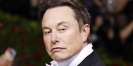 Tesla-Eigner und Multimilliadär Elon Musk bei einer Gala in New York