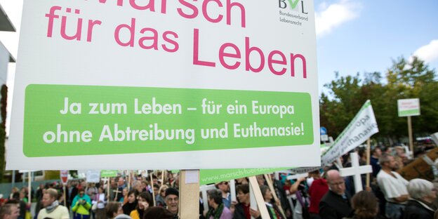 Der "Marsch für das Leben" Der "Marsch für das Leben"